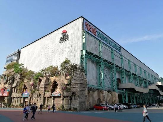 上海宋城主体建筑外观